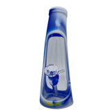 9.5" Bong - Dabmate Silicone Bong Ocean Tie Dye