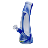 9.5" Bong - Dabmate Silicone Bong Ocean Tie Dye