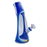 9.5" Bong - Dabmate Silicone Bong Ocean Tie Dye