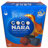 Coco Nara Coconut Shell Hookah Charcoal - 120pcs