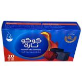 Coco Nara Coconut Shell Hookah Charcoal - 20pcs