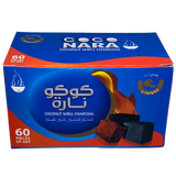 Coco Nara Coconut Shell Hookah Charcoal - 60pcs