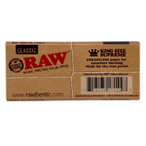 RAW Classic Creaseless Kingsize Supreme