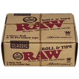 RAW Classic Masterpiece Kingsize Rolls + Tips