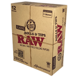 RAW Classic Masterpiece Kingsize Rolls + Tips