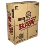 RAW Classic Masterpiece Kingsize Rolls + Tips