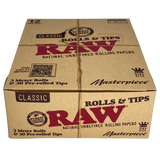 RAW Classic Masterpiece Kingsize Rolls + Tips