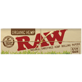 RAW Organic Hemp 1 1/4 Rolling Papers