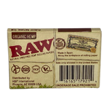 RAW Organic Hemp 1 1/2 Rolling Papers