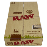 RAW Organic Hemp 1 1/4 Rolling Papers