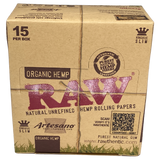 RAW Organic Hemp Artesano Kingsize Slim