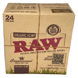 RAW Organic Hemp Connoisseur Kingsize Slim
