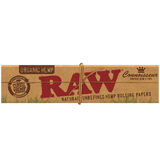 RAW Organic Hemp Connoisseur Kingsize Slim