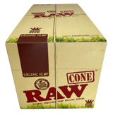 RAW Organic Hemp Kingsize Pre-Rolled Cones