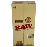 RAW Organic Hemp Single Wide Double Feed