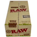 RAW Organic Hemp Single Wide Double Feed
