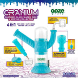 OOZE Cranium Silicone Glass Water Pipe & Nectar Collector