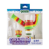 OOZE Cranium Silicone Glass Water Pipe & Nectar Collector