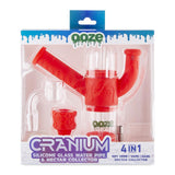 OOZE Cranium Silicone Glass Water Pipe & Nectar Collector