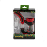 OOZE Stack Pipe Silicone Bubbler - Bong & Rig