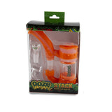 OOZE Stack Pipe Silicone Bubbler - Bong & Rig