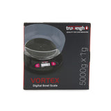 TRUWEIGH VORTEX DIGITAL BOWL SCALE - 5000G X 1G