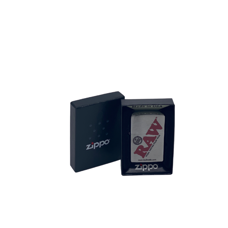 RAW Zippo Lighter - Chrome