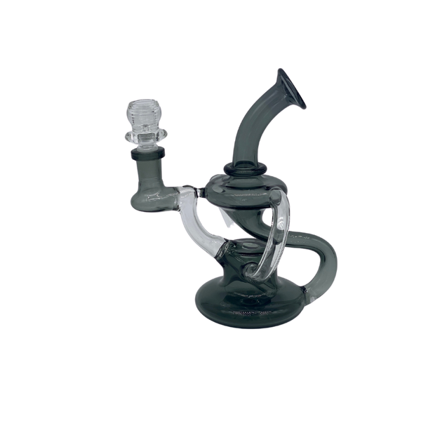 Recycler Glass Rig - Gray