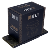 Benji Grind - Premium Aluminum Grinder + Papers + Tips