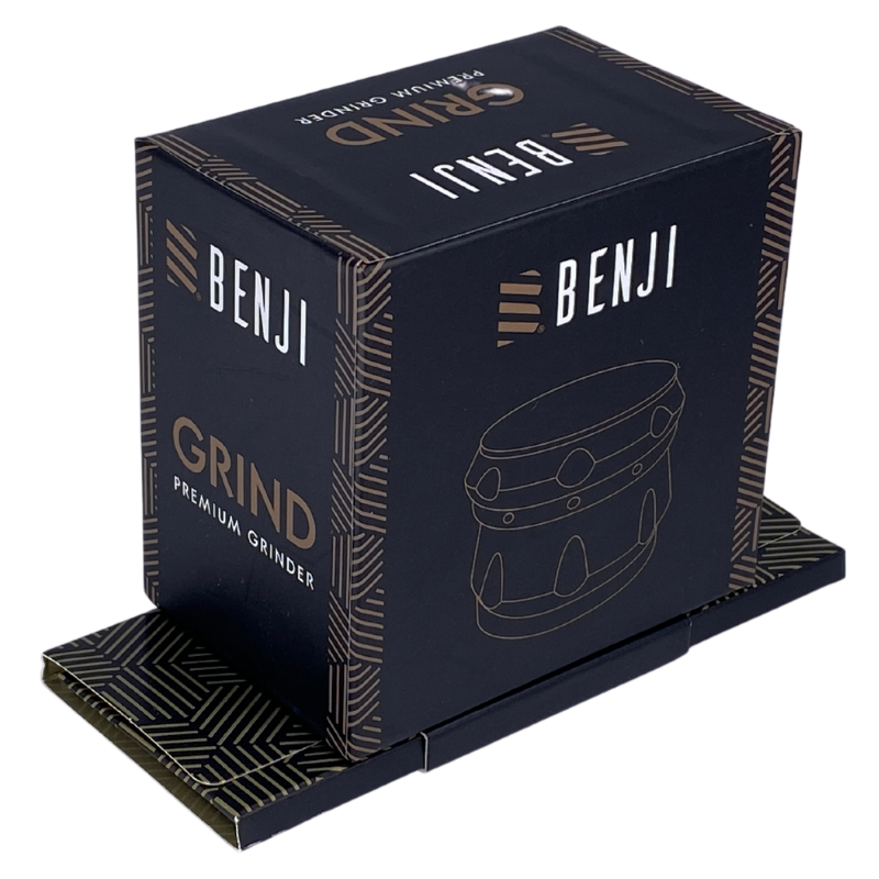 Benji Grind - Premium Aluminum Grinder + Papers + Tips