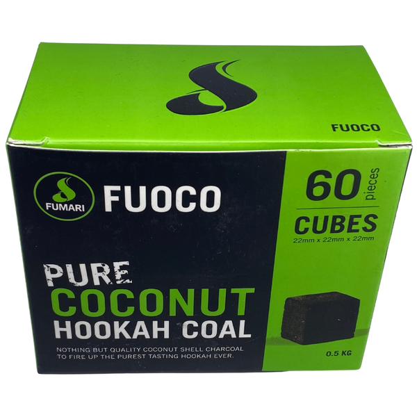 Fuoco Coconut Hookah Coal By Fumari - 60pcs