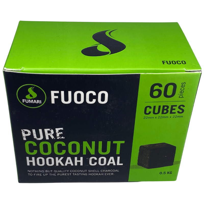 Fuoco Coconut Hookah Coal By Fumari - 60pcs