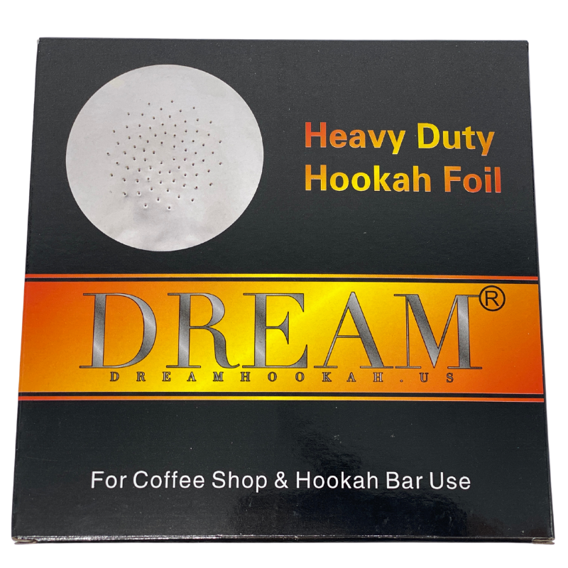 Dream Heavy Duty Hookah Foil 14cm Round with Holes 50pcs – The