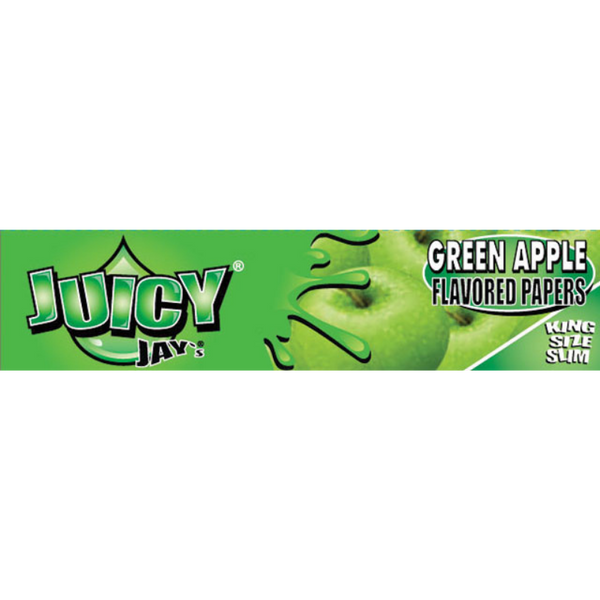 Juicy Jay's Green Apple King Size Slim