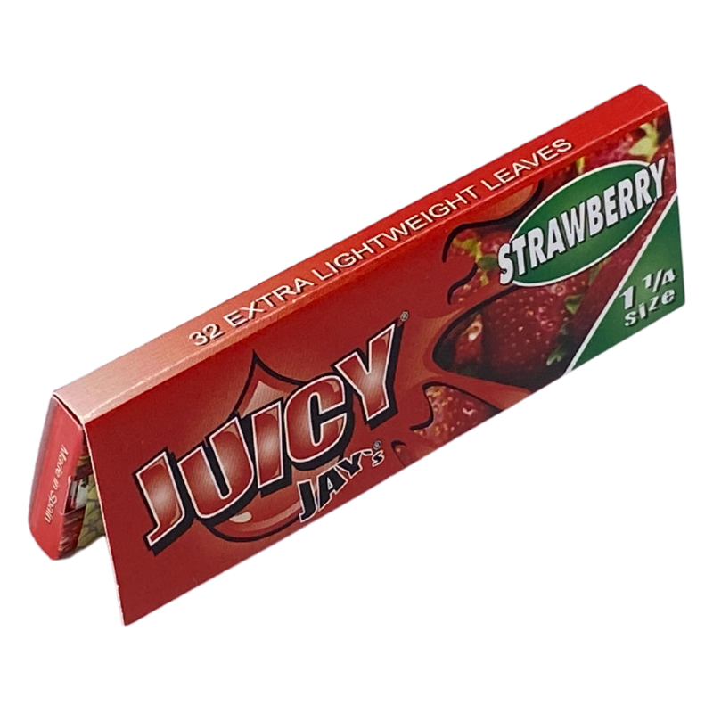 Juicy Jay's Strawberry 1 1/4 Size