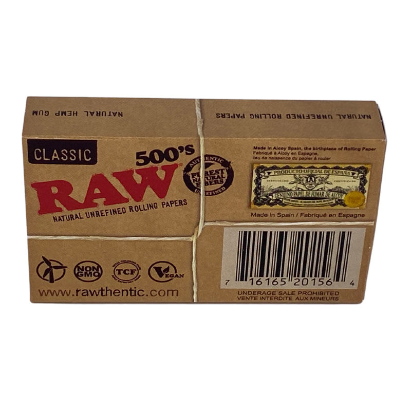 RAW Classic Creaseless 1 1/4 500's