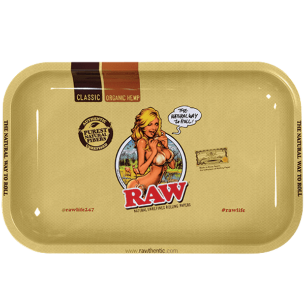 RAW Girl Rolling Tray