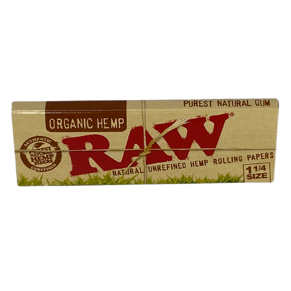 RAW Organic Hemp 1 1/4 Rolling Papers