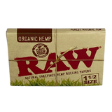 RAW Organic Hemp 1 1/2 Rolling Papers
