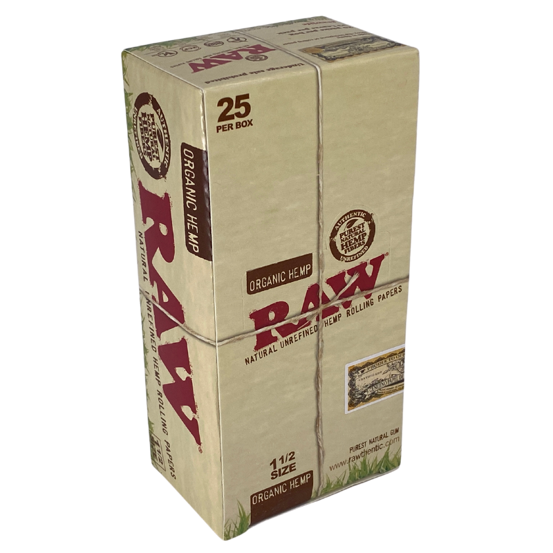 RAW Organic Hemp 1 1/2 Rolling Papers