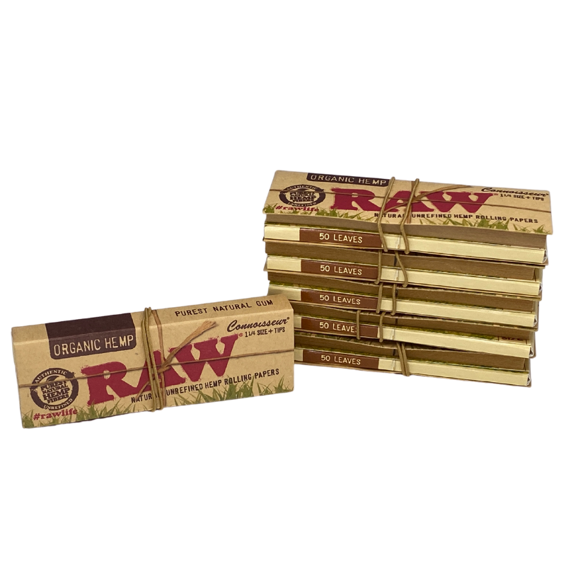 RAW Organic Hemp Connoisseur 1 1/4