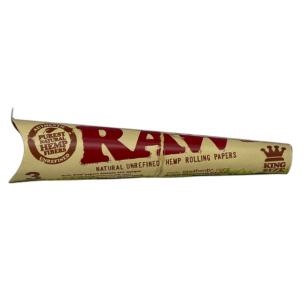 RAW Organic Hemp Kingsize Pre-Rolled Cones