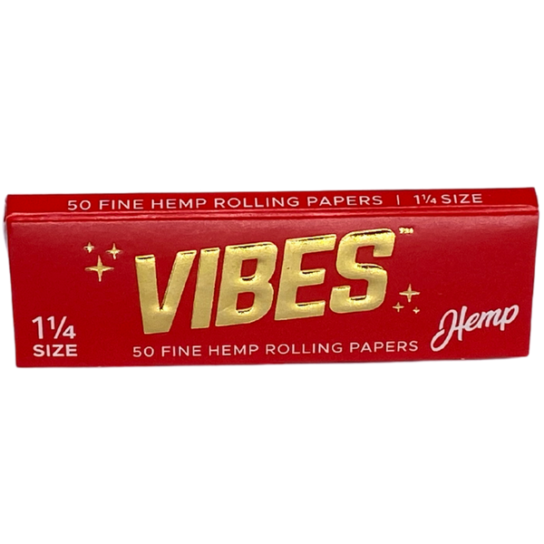 Vibes Hemp Rolling Papers - 1.25" - 1¼ Size