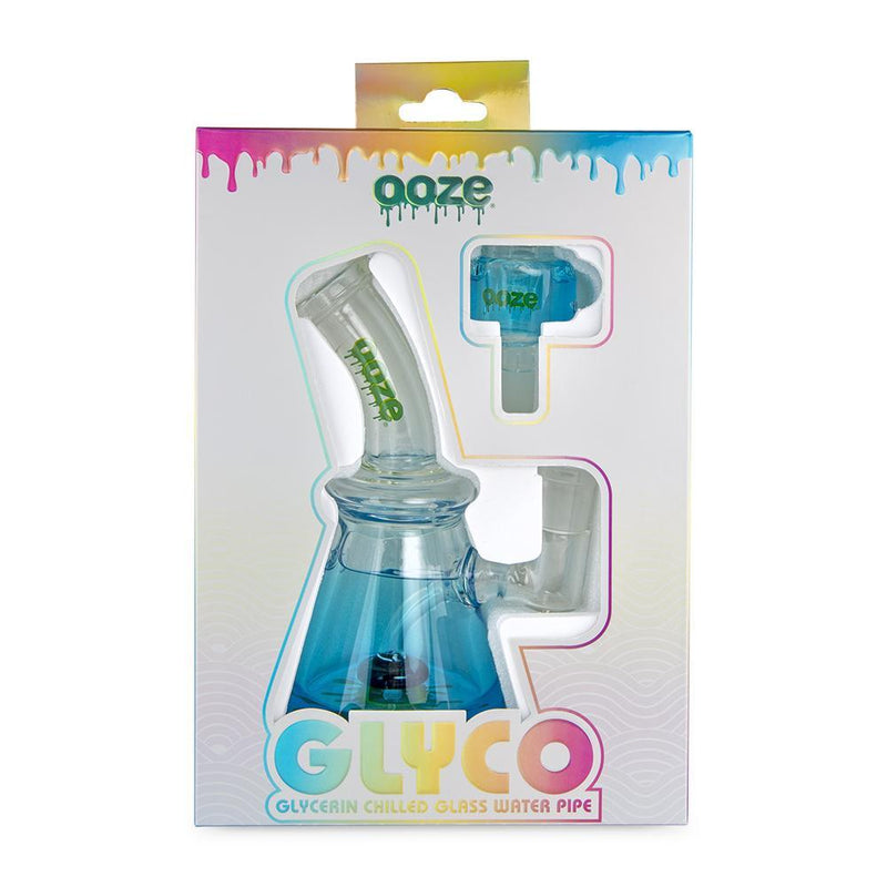 OOZE Glyco Glycerin Chilled Glass Water Pipe Bong