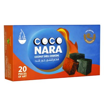 Coco Nara Coconut Shell Hookah Charcoal - 20pcs