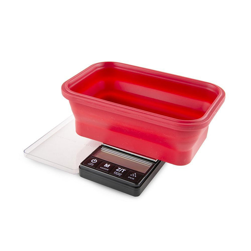 TRUWEIGH CRIMSON SCALE COLLAPSIBLE BOWL 1000G X 0.1G