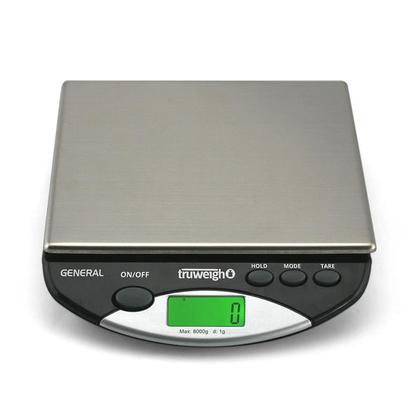 TRUWEIGH GENERAL COMPACT BENCH SCALE - 8000G X 1G