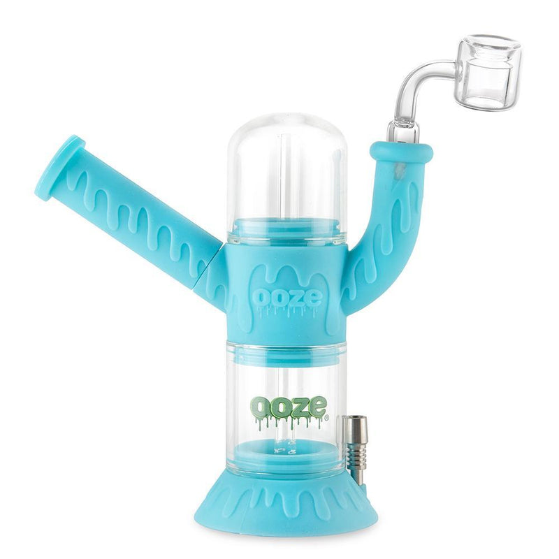 OOZE Cranium Silicone Glass Water Pipe & Nectar Collector