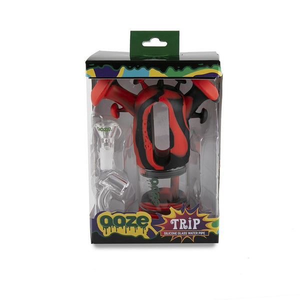 OOZE Trip Pipe Silicone Bubbler Dab & Bong